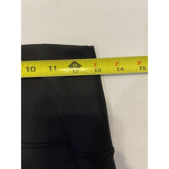 Offline - Black, High Waist Leggings With Mini Holes . Women's Size Large. - Picture 3 of 8